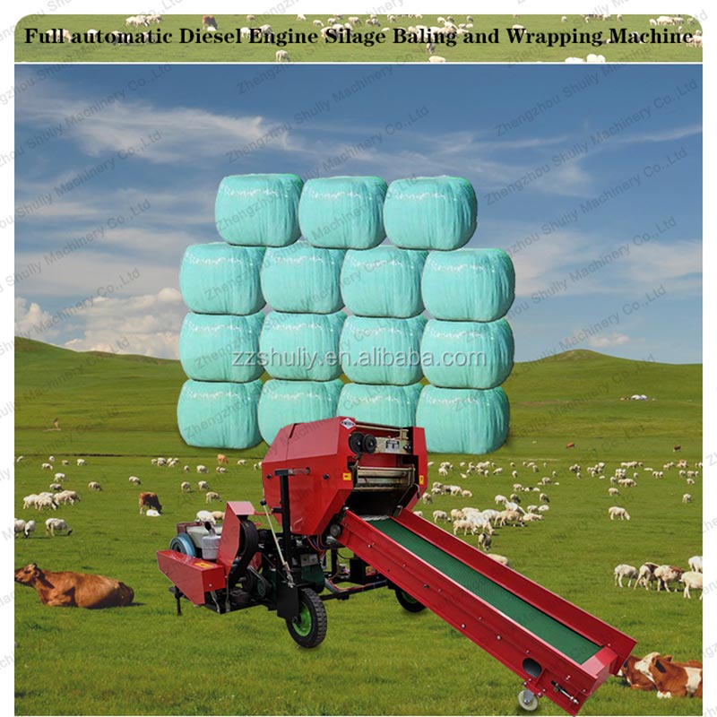 Silage Baler And Wrapper Machine Silage Baler And Wrapper Machine