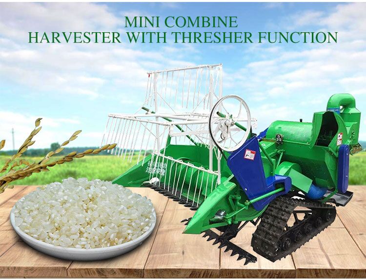 Mini wheat harvester Mini wheat harvester