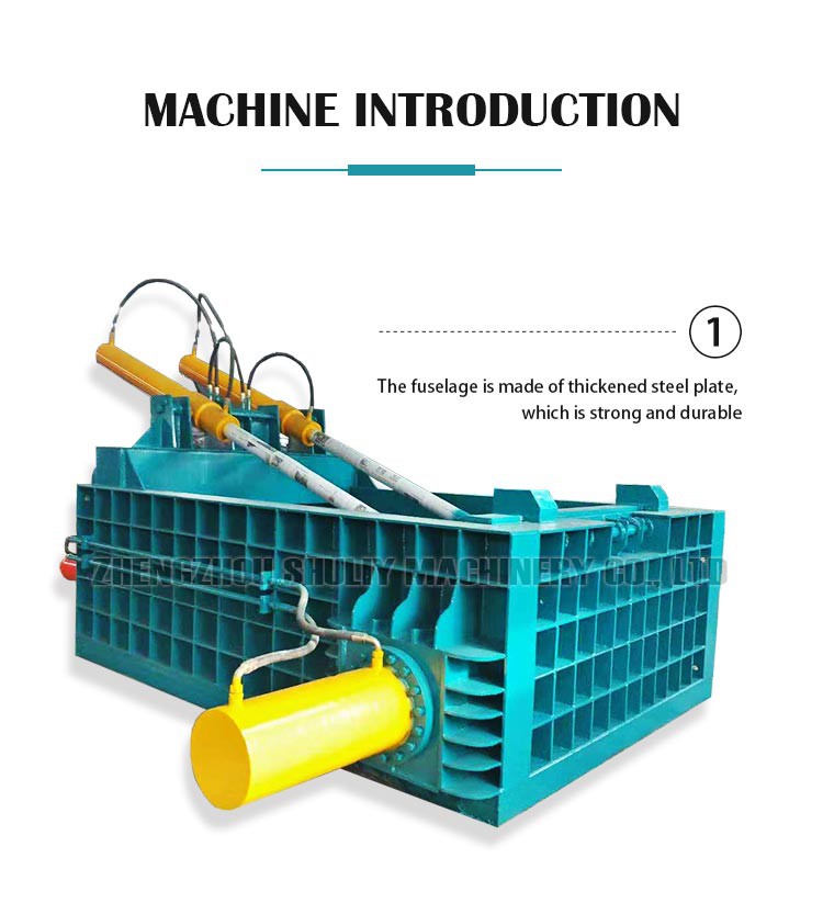 Metal scrap baling press machine Metal scrap baling press machine