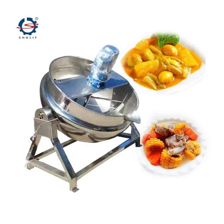 Steam jacketed kettle
