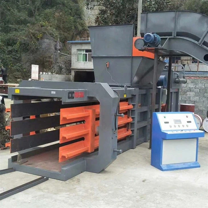 Scrap baling press machine2