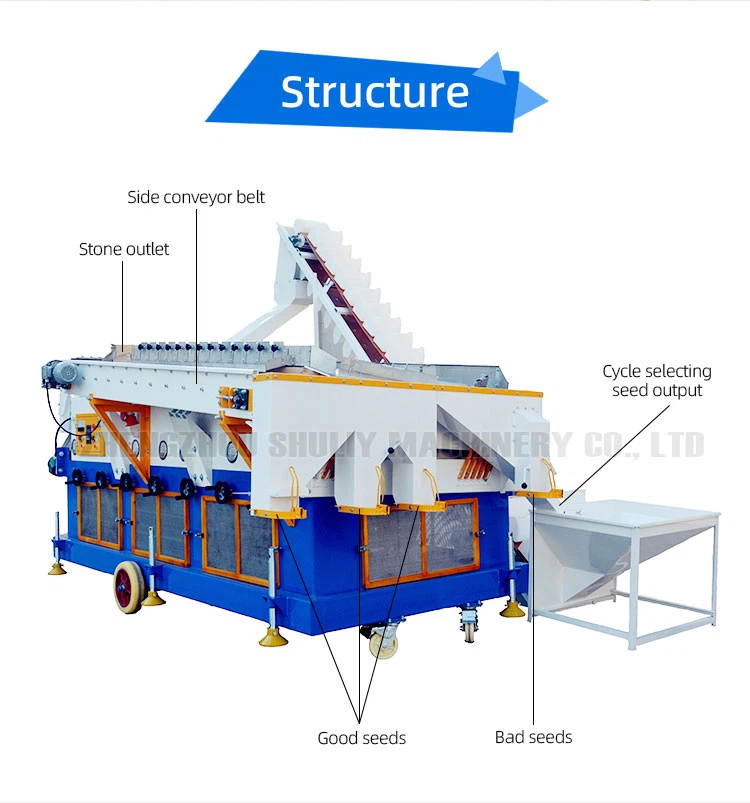 seed gravity separator seed gravity separator